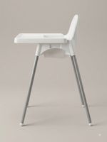 Chaise haute enfant IKEA Antilop avec tablette et ceinture