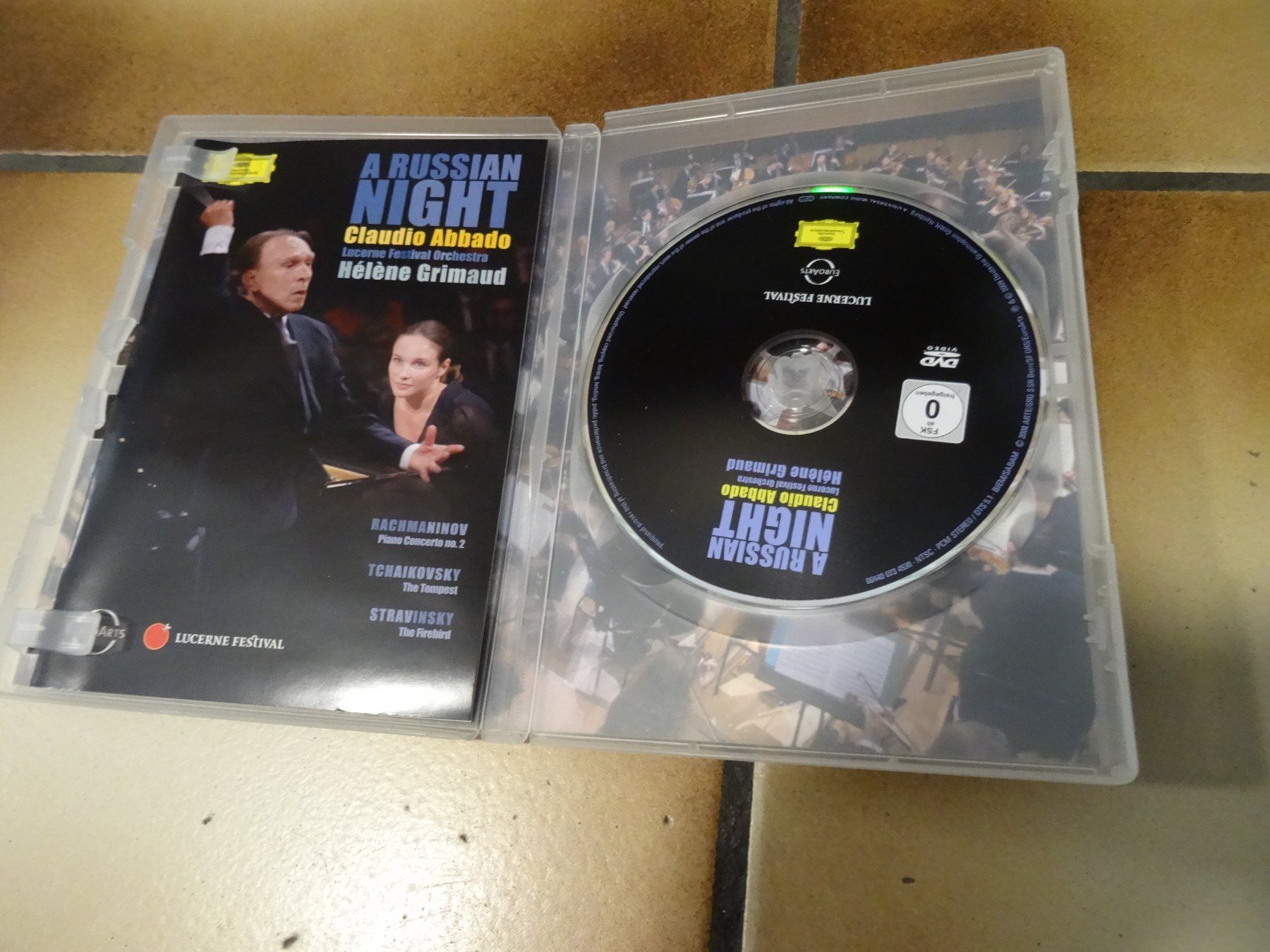 Tutti i DVDs: DVD A Russian Night Claudio Abbado – Usato da Olten venduto da Disc-Ausverkauf 1