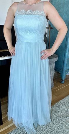 Brautjungfernkleid/Abendkleid Kelsey Rose Gr. 38 hellblau