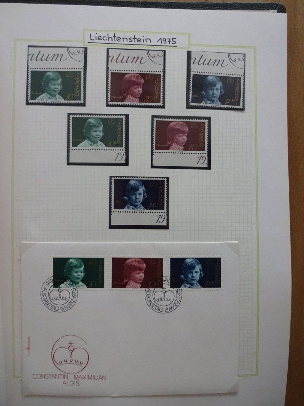 Tutti i francobolli: 60 Blatt. Liechtenstein FDCs und Briefmarken – Usato da Goldach venduto da armando_r