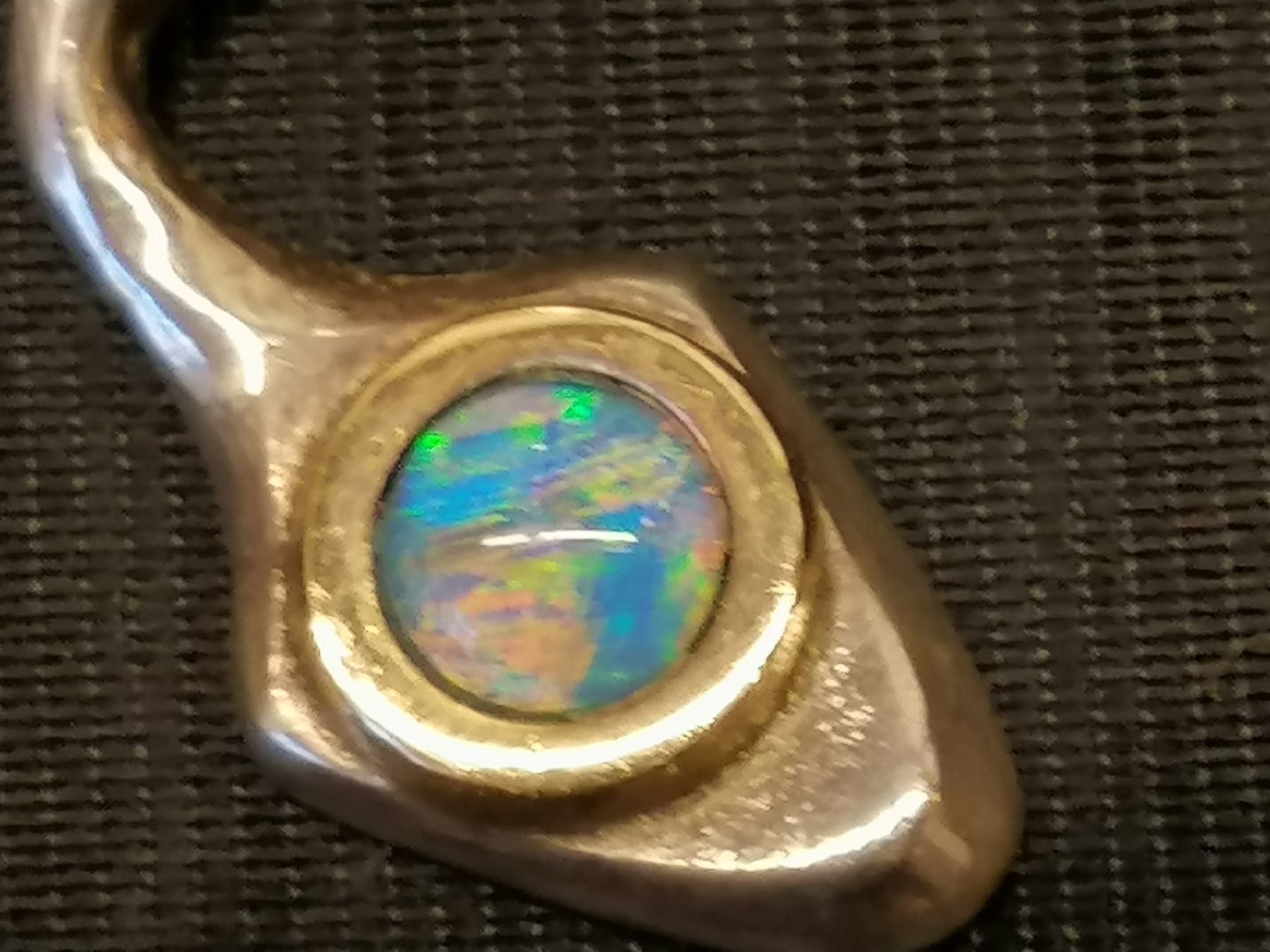 Ciondoli: Schlangenanhänger, Silber/Gold/Opal – Nuovo e nell'imballaggio originale da Rheinfelden venduto da Cleopatra2000 3