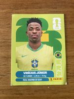 Panini Sticker Brasil Vinícius Júnior Real Madrid CF