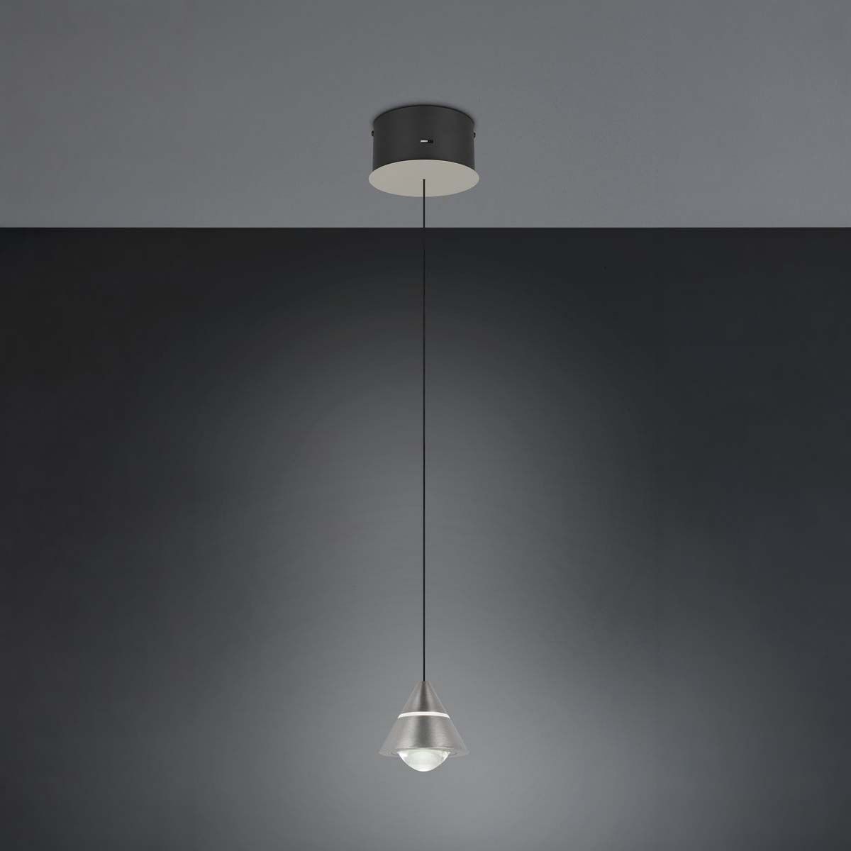 Lampadari & plafoniere: LED Pendelleuchte, Metall, CCT, 16 cm Ø – Nuovo (secondo la descrizione) da Kreuzlingen venduto da Smart-Light 1