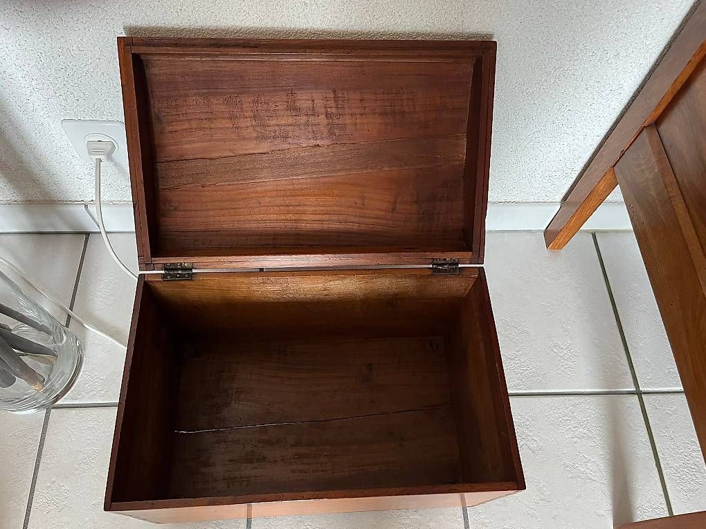 Cassapanche: Petit coffre en bois – Usato da St-Blaise venduto da NSUTT1953 3