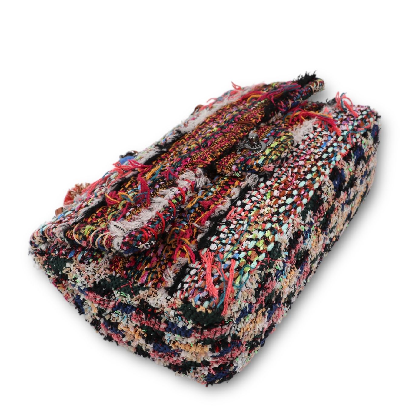 Chanel Borse da donna: Chanel Paris-Dubai Jumbo Tweed – Usato da Binningen venduto da Designerlabels 7