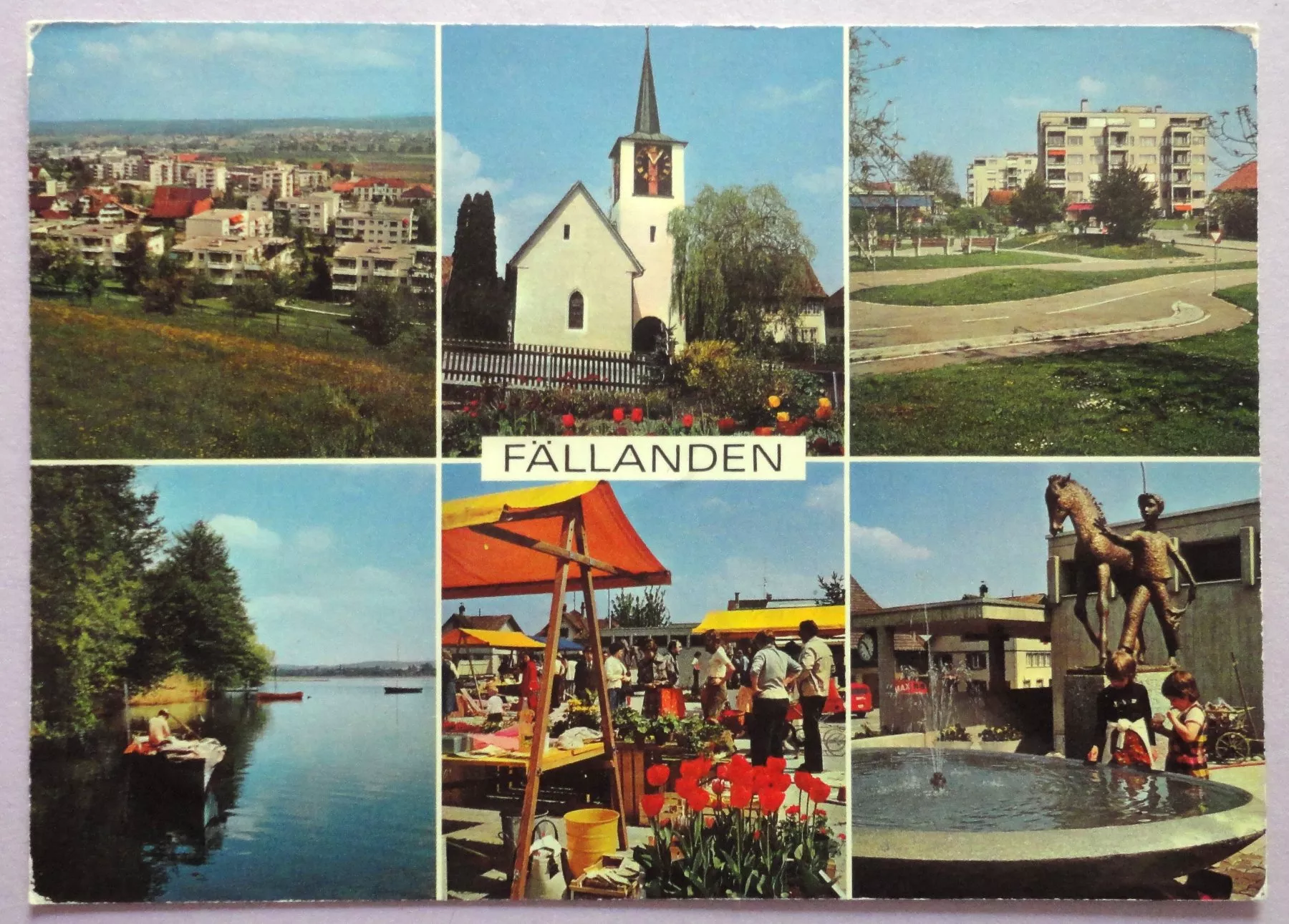 Ansichtskarten: Fällanden – Gebraucht aus Fétigny von Billy2miny