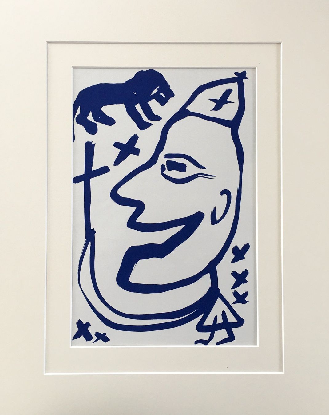 Grafiken & Lithographien: A.R. Penck Original Siebdruck / Serigraphie "Lyrik" – Gebraucht aus Nennigkofen von juhit