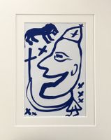 A.R. Penck Original Siebdruck / Serigraphie "Lyrik"