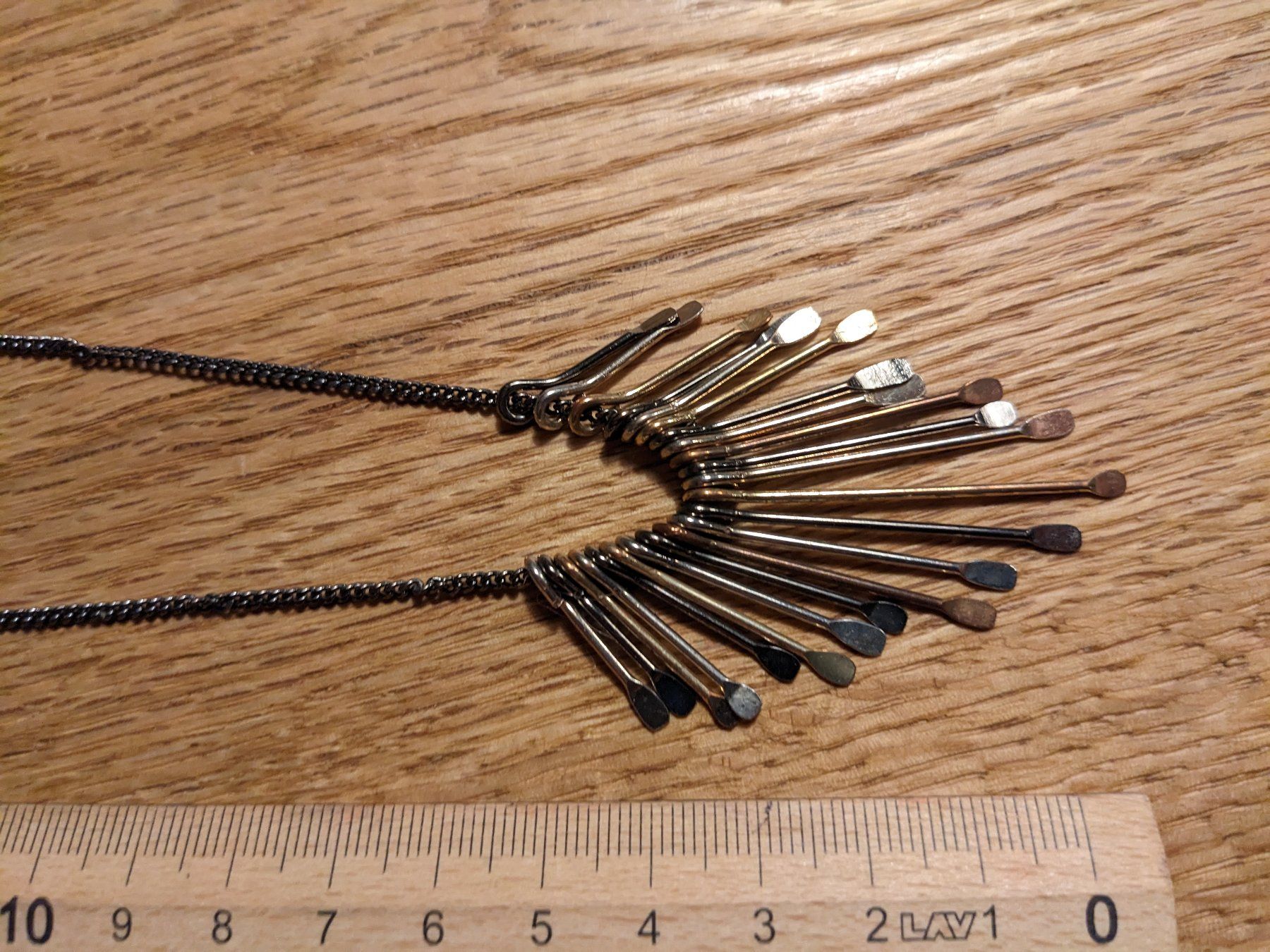 Catenine: lange Modeschmuck Kette – Usato da Basel venduto da labaffe01 2