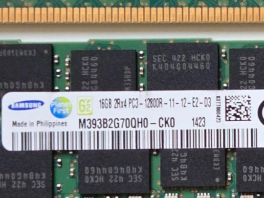 Samsung Memoria / RAM: Samsung 16GB ECC RAM - PC3 - 12800R – Usato da Untersiggenthal venduto da Rb79 1