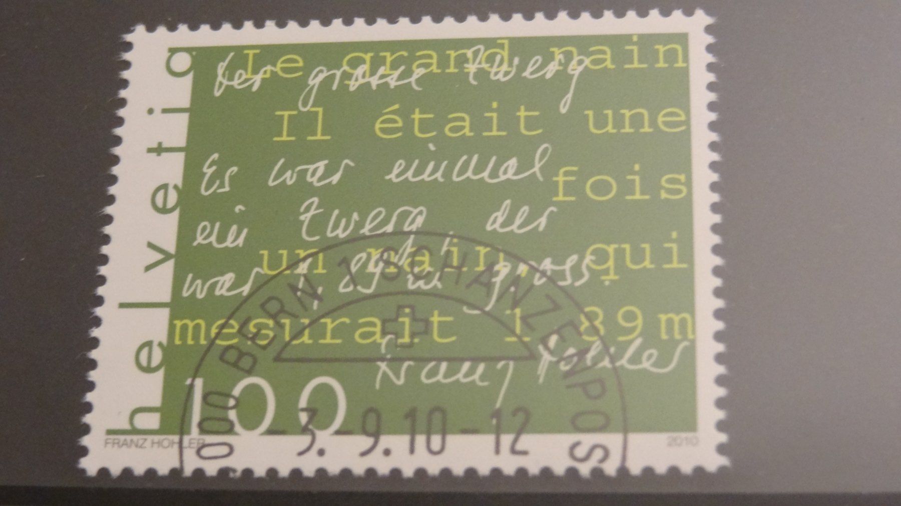 Tutti i francobolli: 2010 ET Schanzenpost – Usato da Olten venduto da pechsisa1
