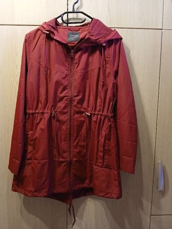Parka bordeaux Chicoree, taille S – Idéale mi-saison!
