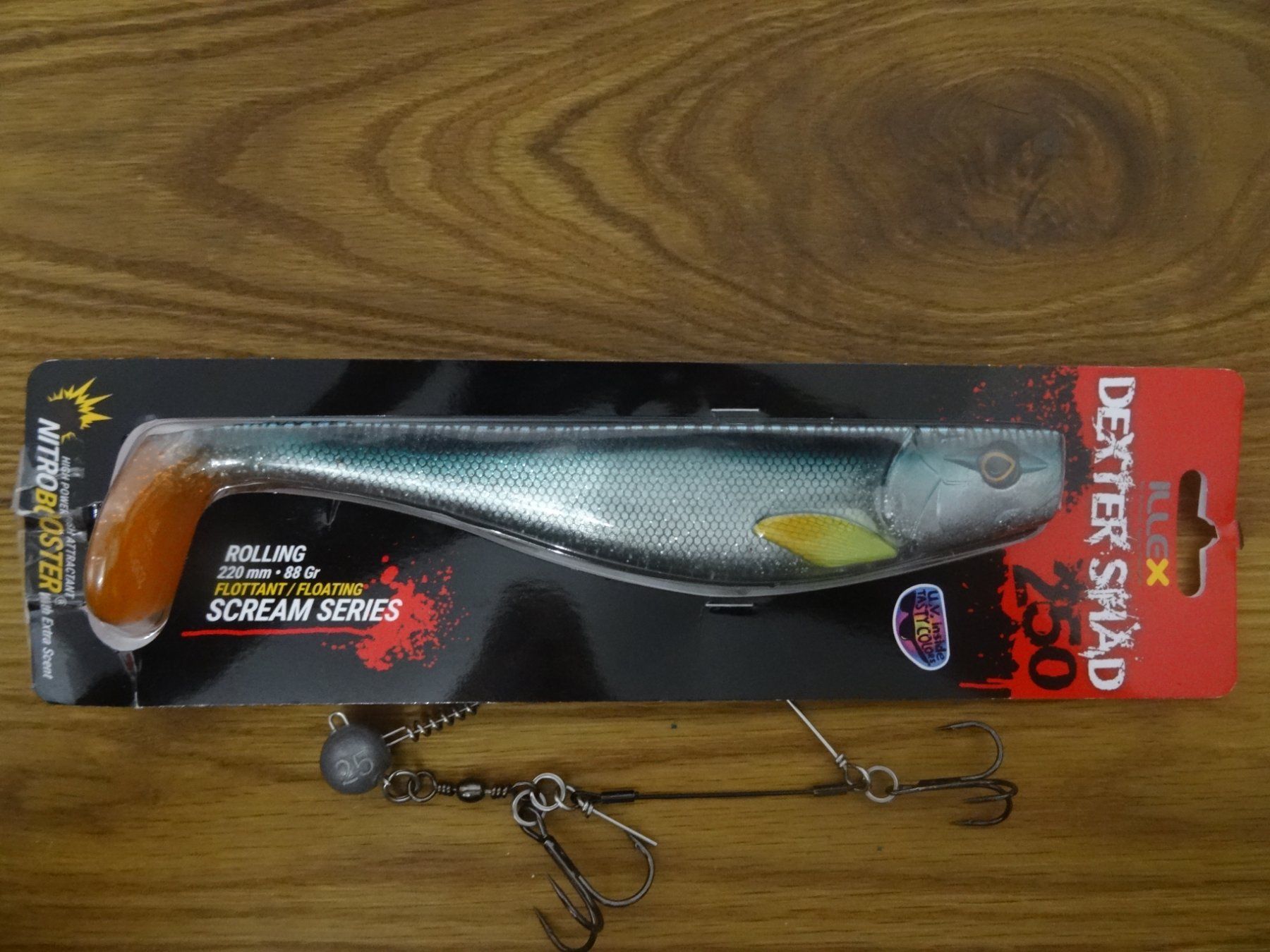 Esche: Illex Dexter Shad 250 inkl. Hackensystem – Nuovo e nell'imballaggio originale da Balm b. Günsberg venduto da enomis83