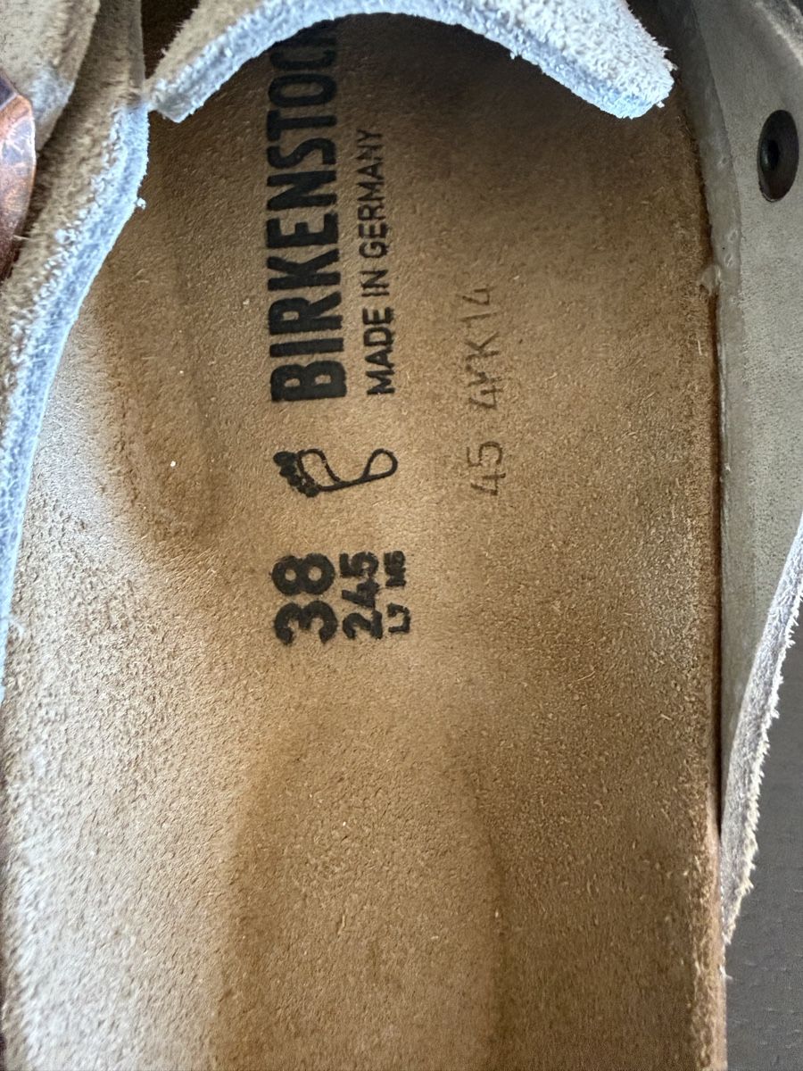 Birkenstock Chaussures hommes: BIRKENSTOCK Boston – D'occasion à Boppelsen par Carmenna72 2