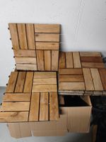 Holzfliesen Terrassenplatten ca. 107 Stück