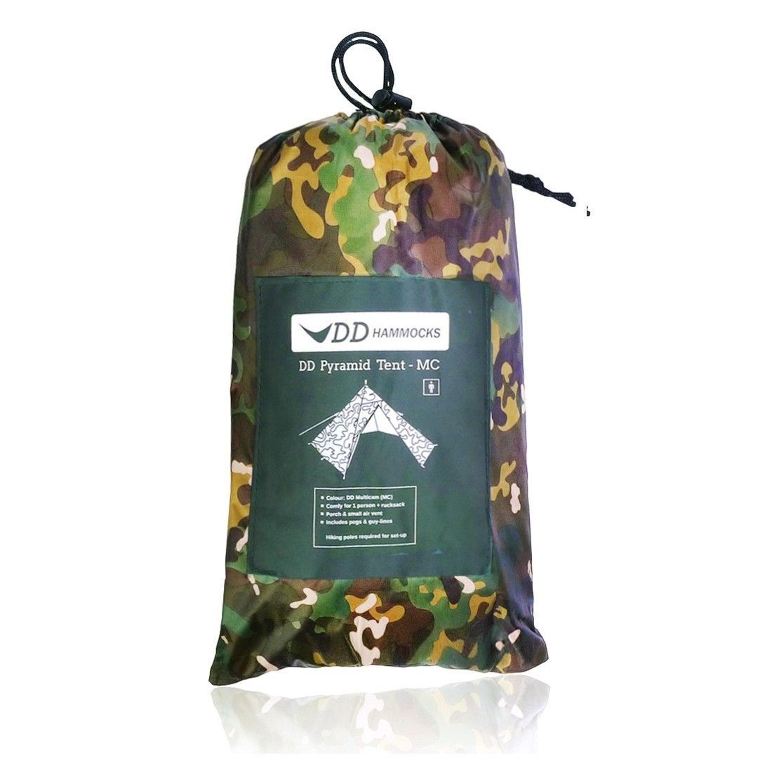 DD Hammocks Tende & Padiglioni: DD Hammocks Pyramid tent MC Zelt Camo – Nuovo e nell'imballaggio originale da Tulln venduto da HaengemattenShop 9