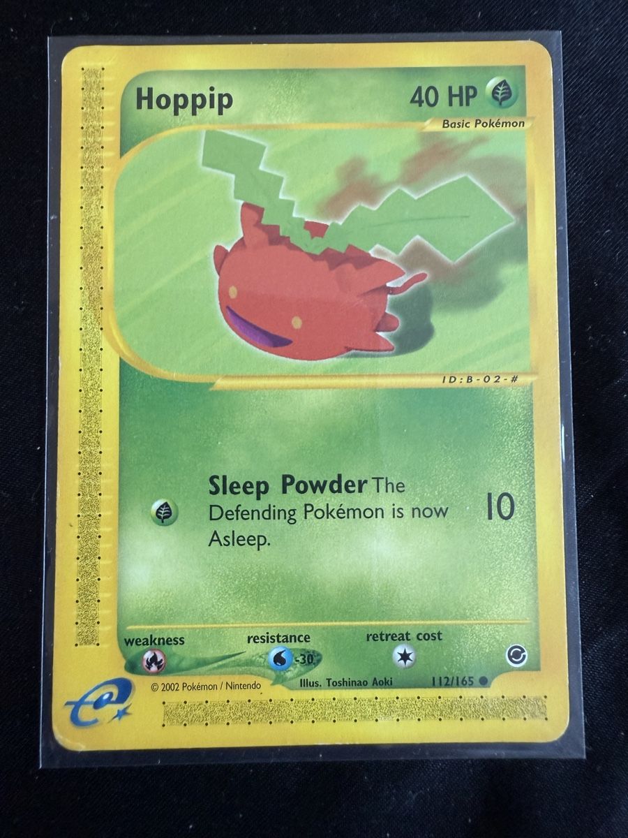 Pokémon Carte collezionabili: Hoppip Pokemon Expedition - 112/165 – Usato da Winterthur venduto da SiddyPokemon