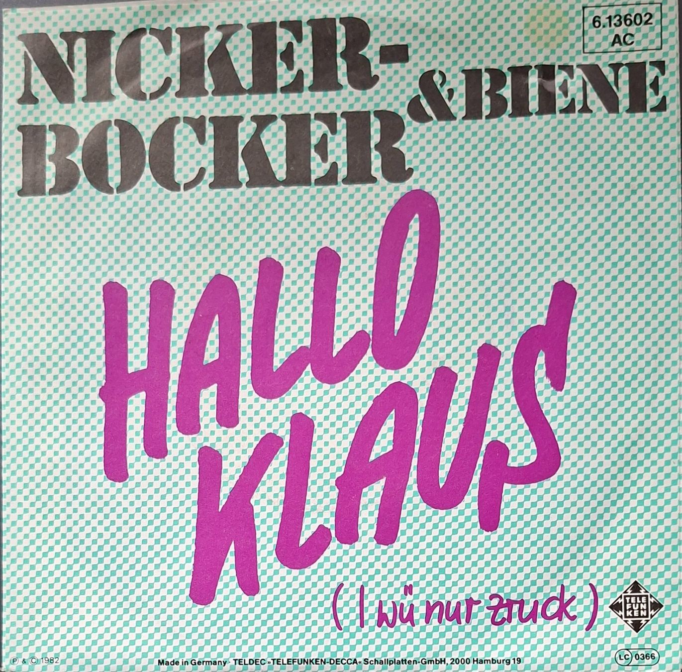 Vinyles: Vinyl-Single Nickerbocker & Biene - Hallo Klaus – D'occasion à Langenthal par Modo39