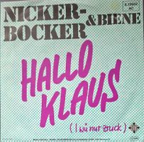 Vinyl-Single Nickerbocker & Biene - Hallo Klaus