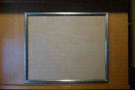 Antiker Bilderrahmen, handvergoldet über Eck  - 33 x 40 cm