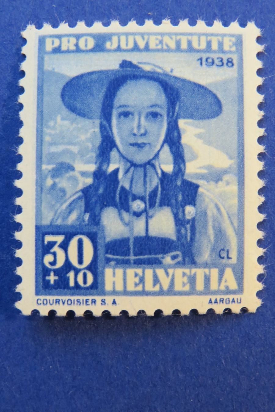 Alle Briefmarken: Pro Juventute-Serie 1938 'Trachten' postfrisch** – Neu (gemäss Beschreibung) aus Brunnen von Kumari 1