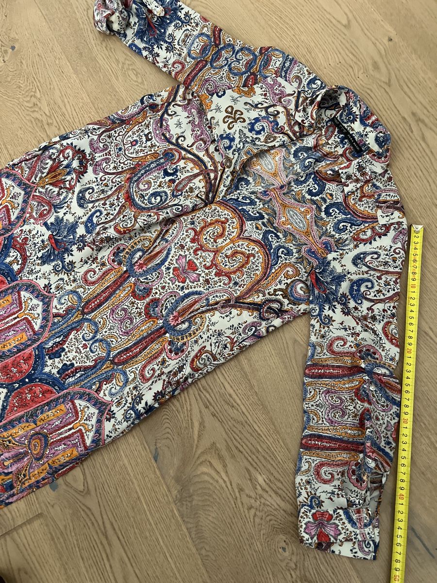 Zara Camicette: Tunika Bluse mit Paisley Muster, Gr. S – Usato da Oensingen venduto da SchickeDame 6