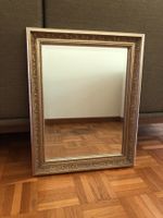 Wandspiegel im Barockstil, gold-silber, Facettenglas