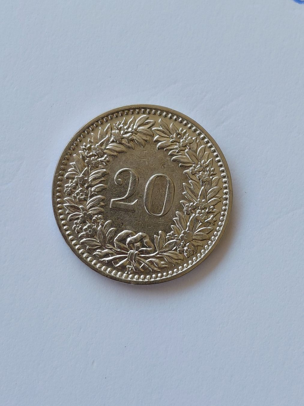 Tutti le monete: 20 Rappen 1926 wunderschön – Usato da Bonaduz venduto da topolino052 2
