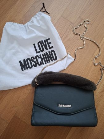 LOVE MOSCHINO HANDTASCHE IN WUNDERSCHÖNEM GRÜN