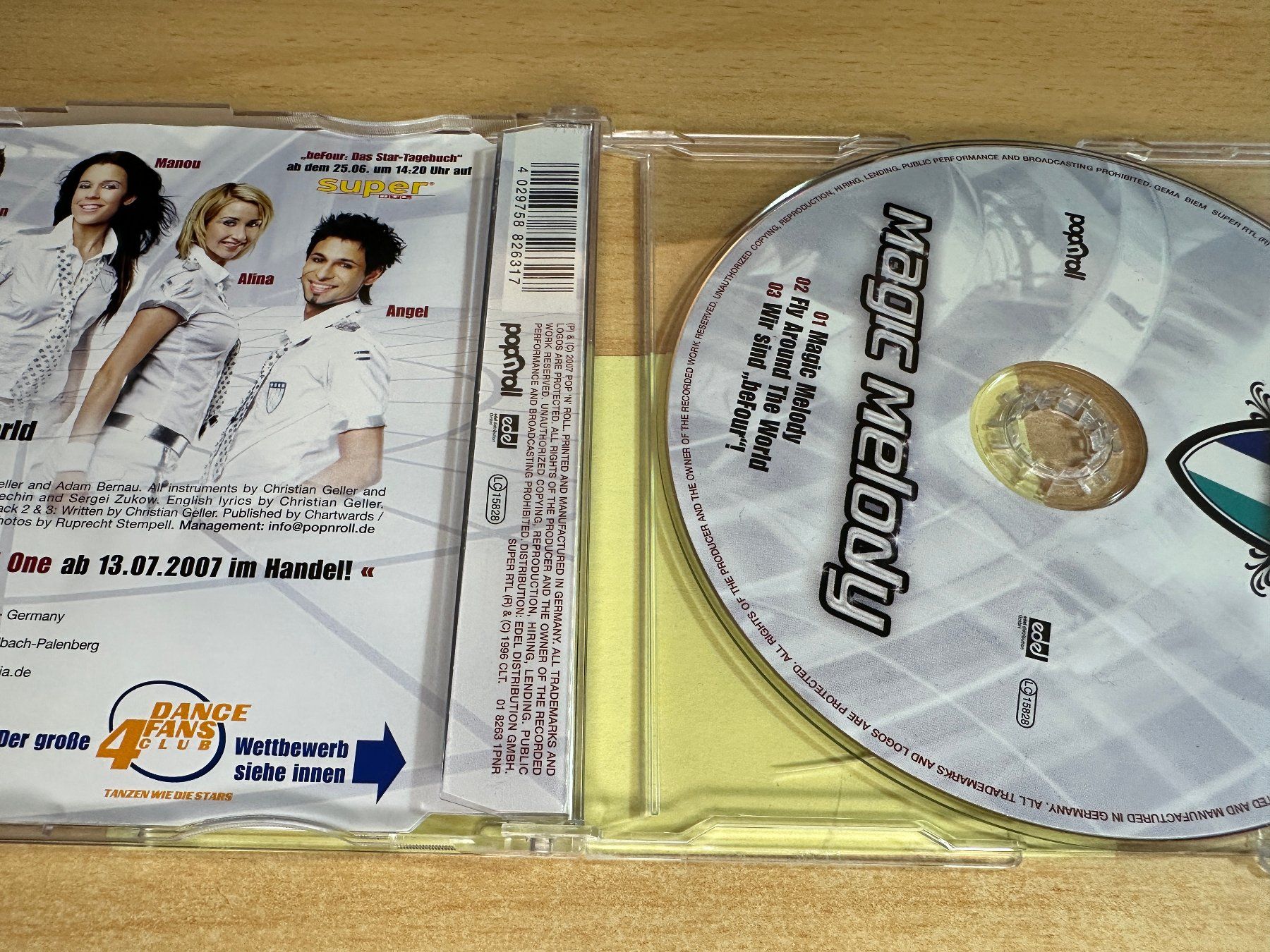 CD: beFour – Magic Melody - Single CD – Usato da Rikon im Tösstal venduto da Alpenmutz 1
