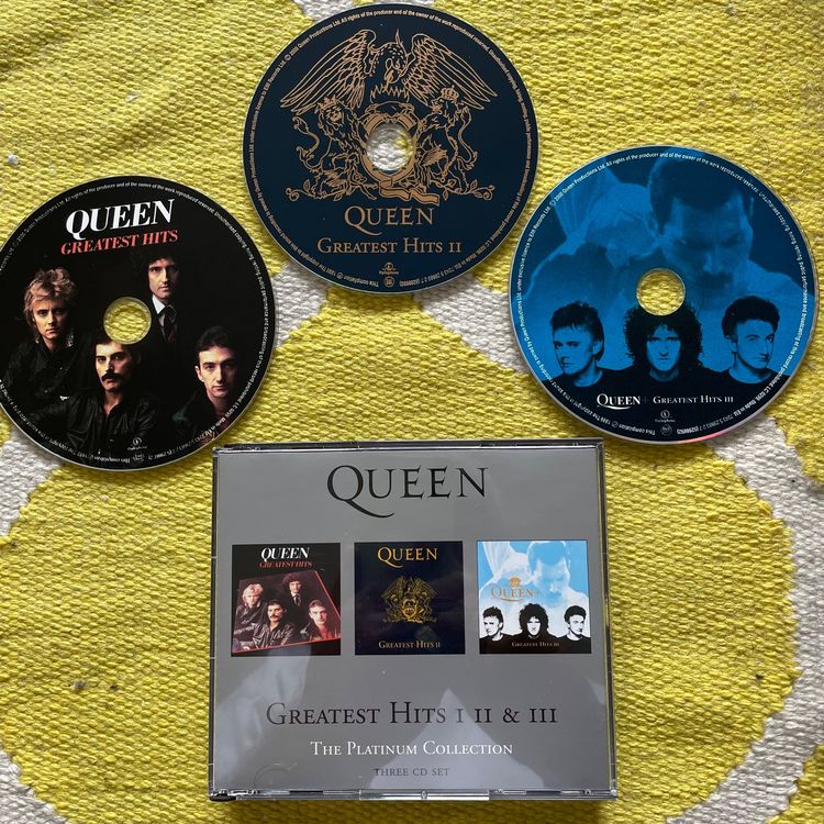 QUEEN-3CD BOX SET GREATEST HITS PLATINUM COLLECTIONS | Kaufen auf Ricardo