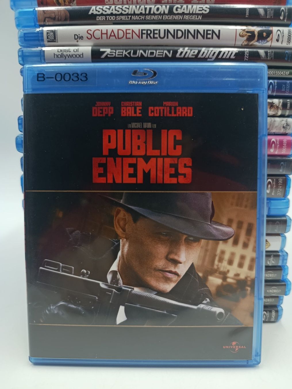 Tutti i DVDs: Public Enemies Blu Ray DVD – Usato da Wil SG venduto da Donaldus