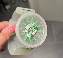 SWATCH Uhr Neon Transparent 