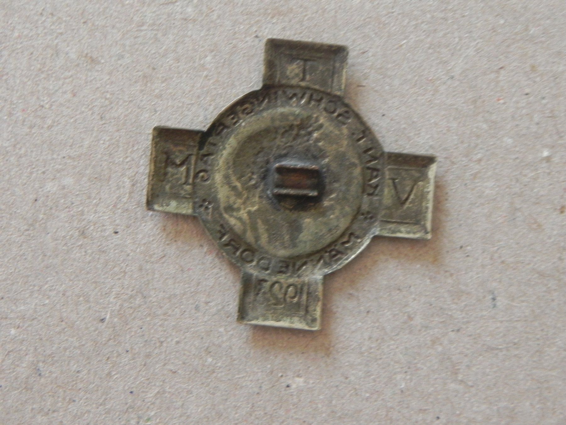 Placchette & Badge: Abzeichen Kantonal Schwingfest Schwingen Männedorf ZH 1923 – Usato da Siebnen venduto da krimsie 1