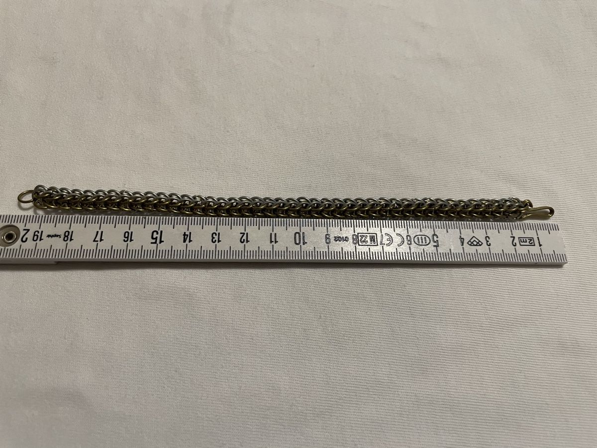 Bracciali & Braccialetti: Bicolor Bracelet (Stahl/Messing) – Nuovo e nell'imballaggio originale da Düdingen venduto da grfleisch 2