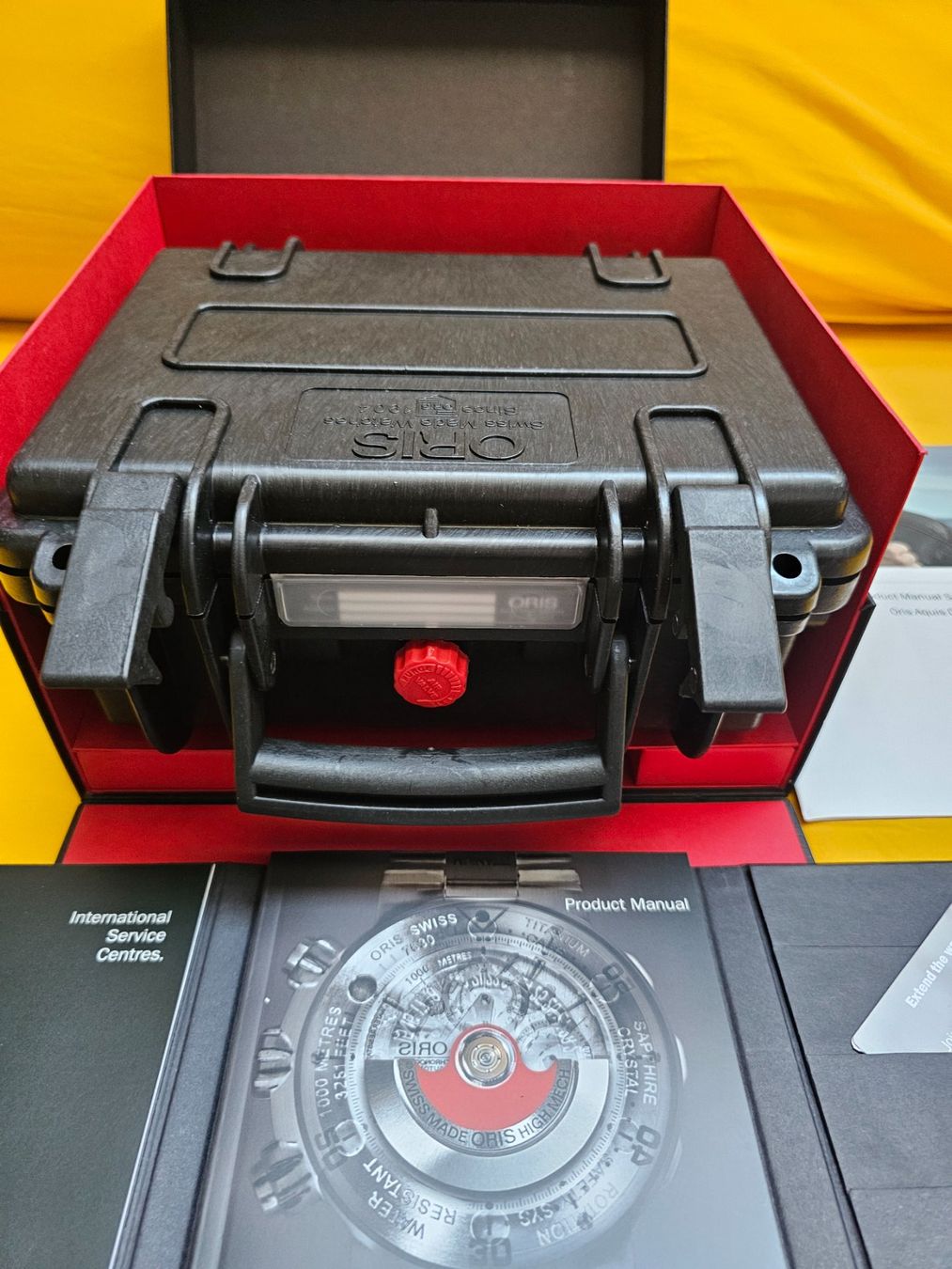 Oris Orologi: Rare ORIS Aquis Depth Gauge Chronograph Fullset – Nuovo (secondo la descrizione) da Obergerlafingen venduto da Swissfreak 6