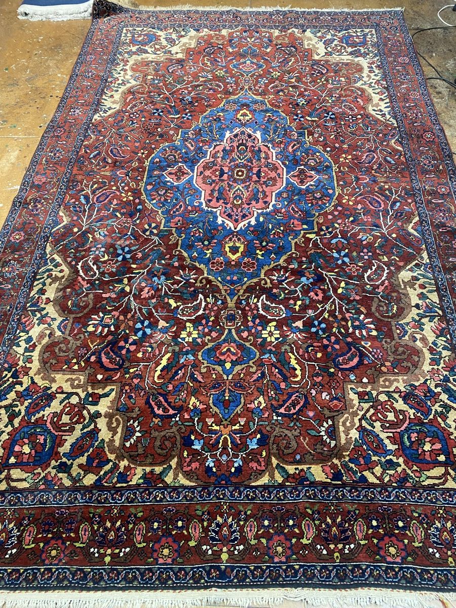 Tappeti: Antike Perser Teppich Bakhtiar mit natürliche Farben – Usato da Männedorf venduto da Adamiat 3
