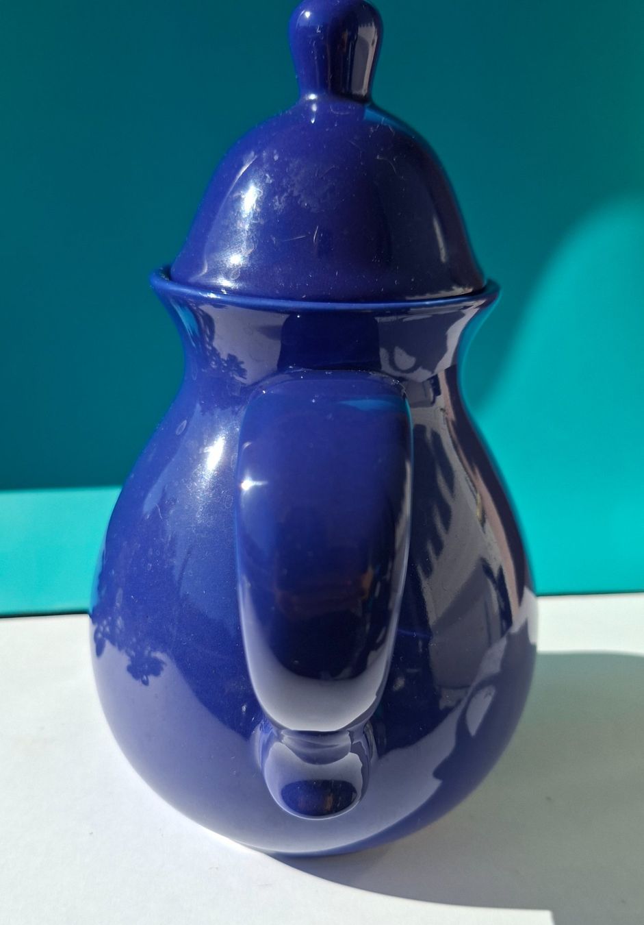 Teiere: Royal blaue Tee Kaffeekanne, Vintage Design – Usato da Opfikon venduto da Diversamente 1
