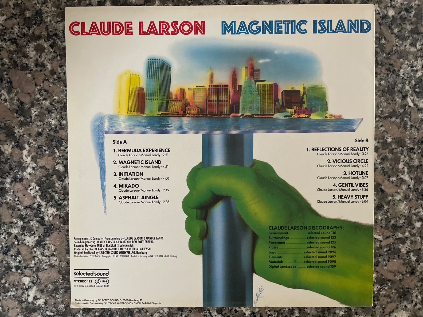 Dischi in vinile: S1820/Claude Larson - Magnetic Island – Usato da Frutigen venduto da Philippe_jsp 1