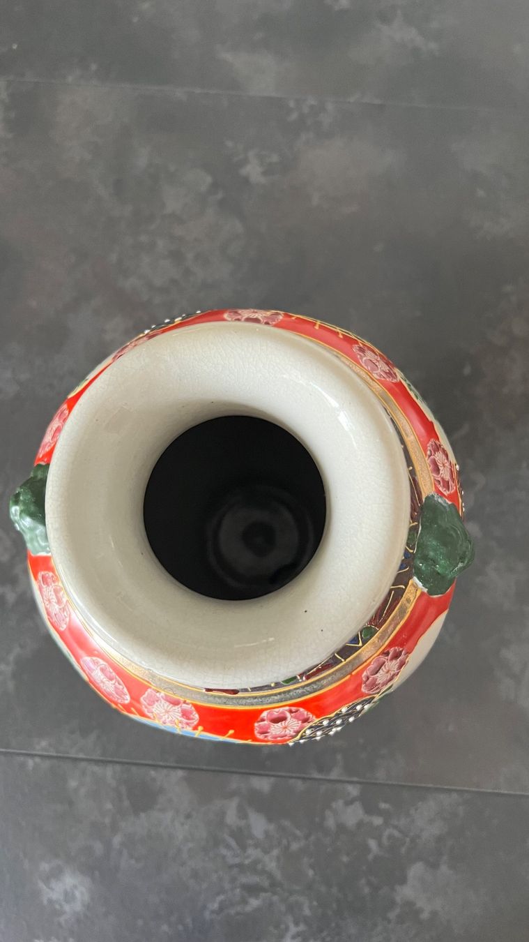 Vasen & Gefässe: VASE SATSUMA JAPON 1900 30cm – Gebraucht aus Nyon von stylevintage79 5