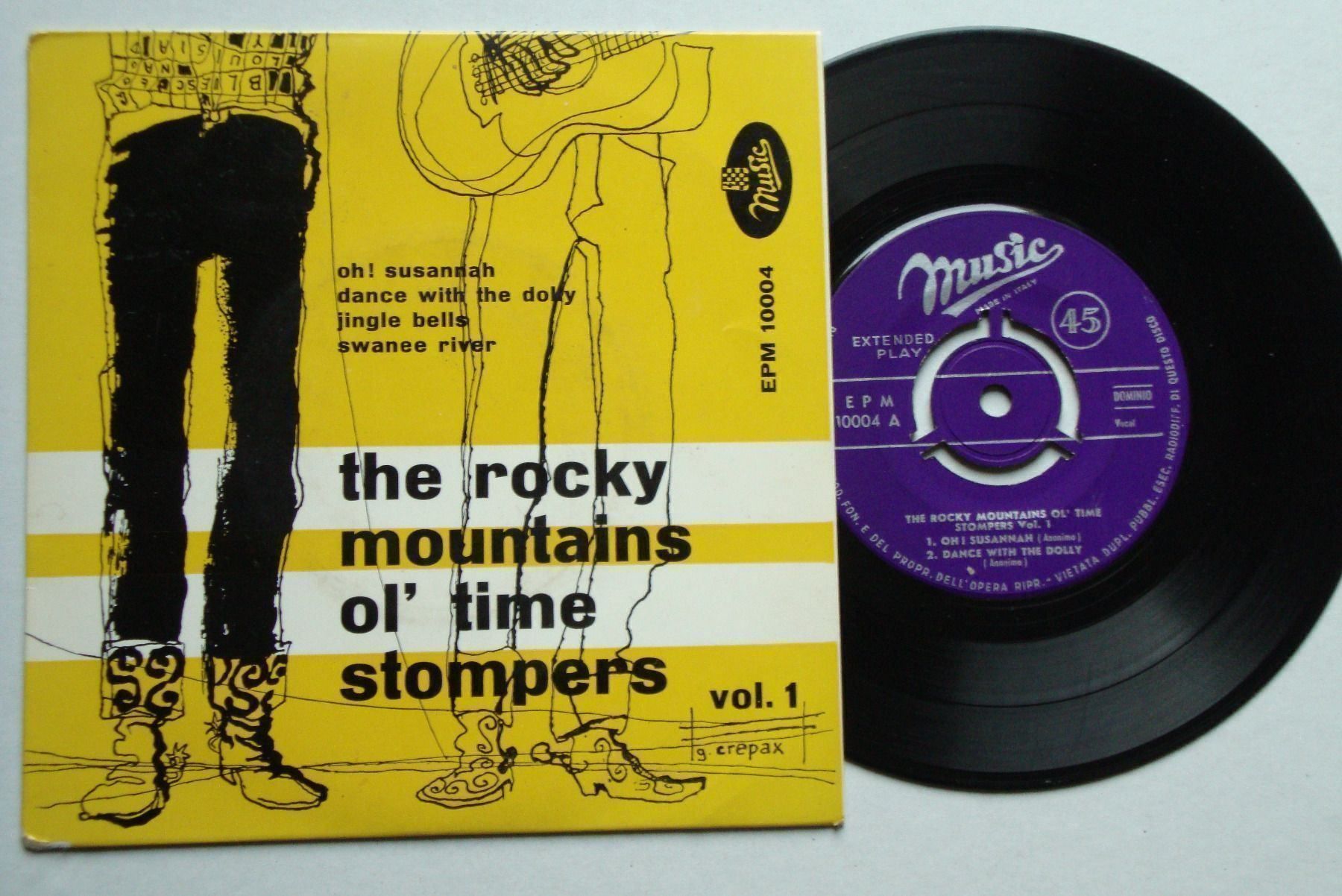 Dischi in vinile: ROCKY MOUNTAINS OL' TIME STOMPERS - FOLK – Usato da Bern venduto da Uli_10_11