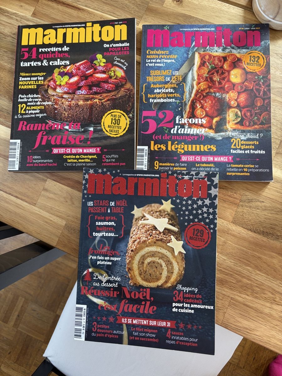 Riviste & Magazine: 28 journaux Marmiton  – Nuovo (secondo la descrizione) da Crissier venduto da Nouchki76 3