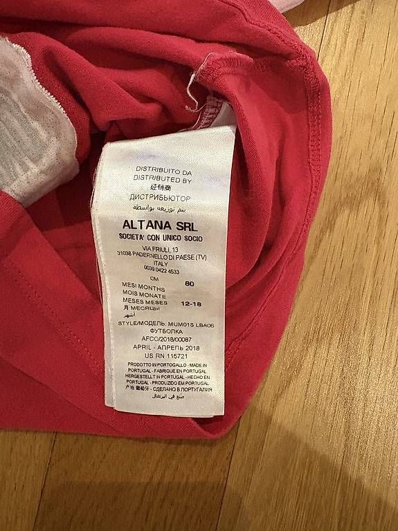 Camicie, Top & T-shirt: Moschino Shirt Baby 80 – Usato da Schneisingen venduto da tini_elle 1