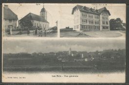 Carte P de 1908 ( Les Bois / Vue générale )