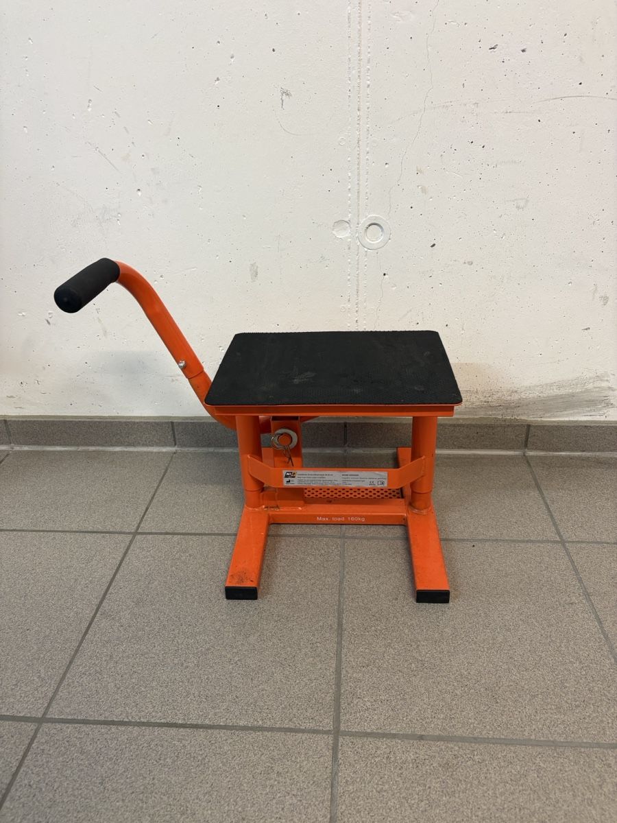 Stander: Motorrad Hubständer orange Stahl  – Usato da Hirschthal venduto da jas_yk9n