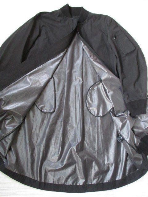 Cappotti: Roberto Collina - Long Bomber Jacket Mantel schwarz Gr. M – Usato da Wetzikon ZH venduto da icewear 8