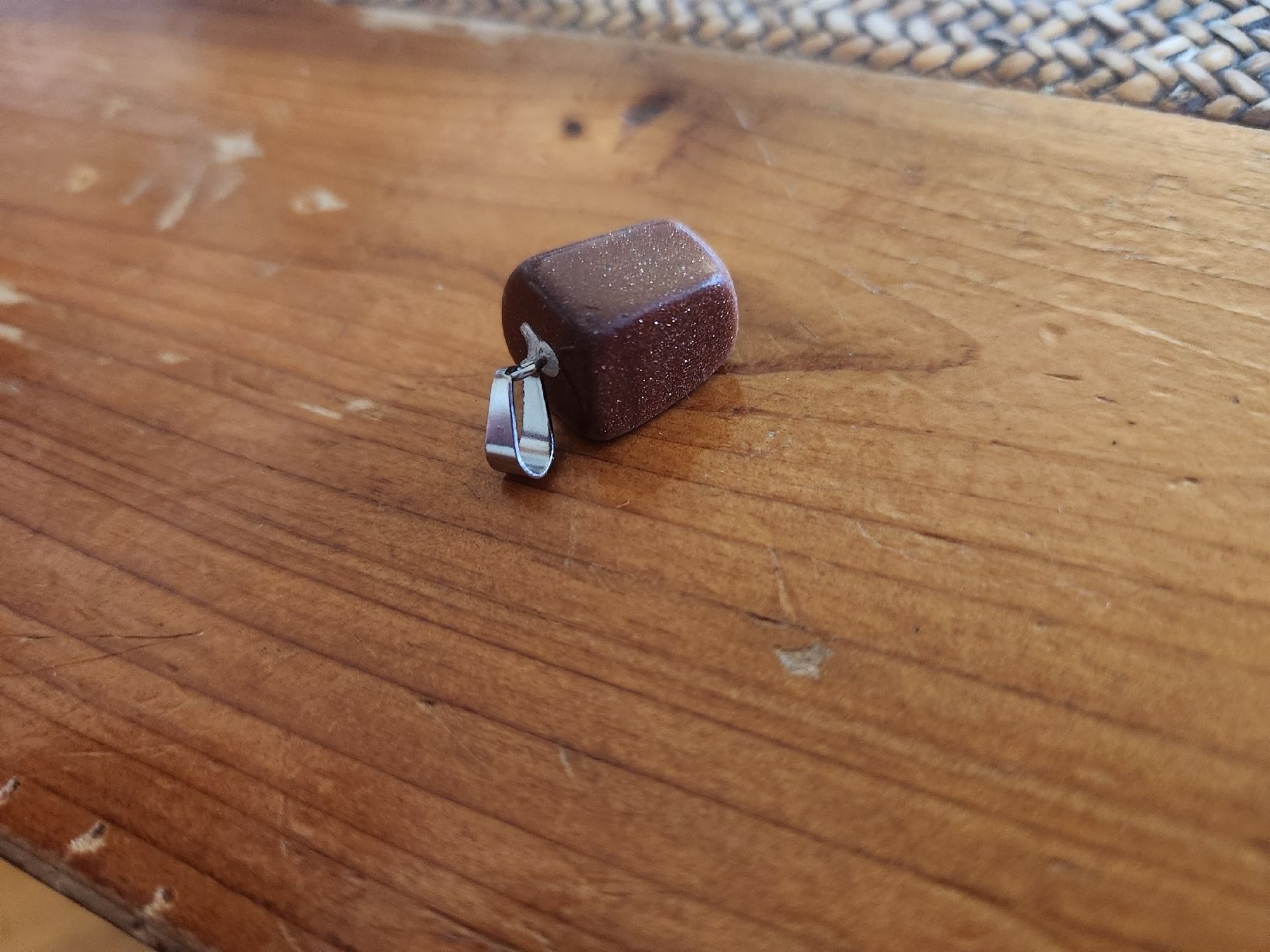 Anhänger: Pendentif en pierre de soleil – Neu (gemäss Beschreibung) aus Territet von Cenh 3