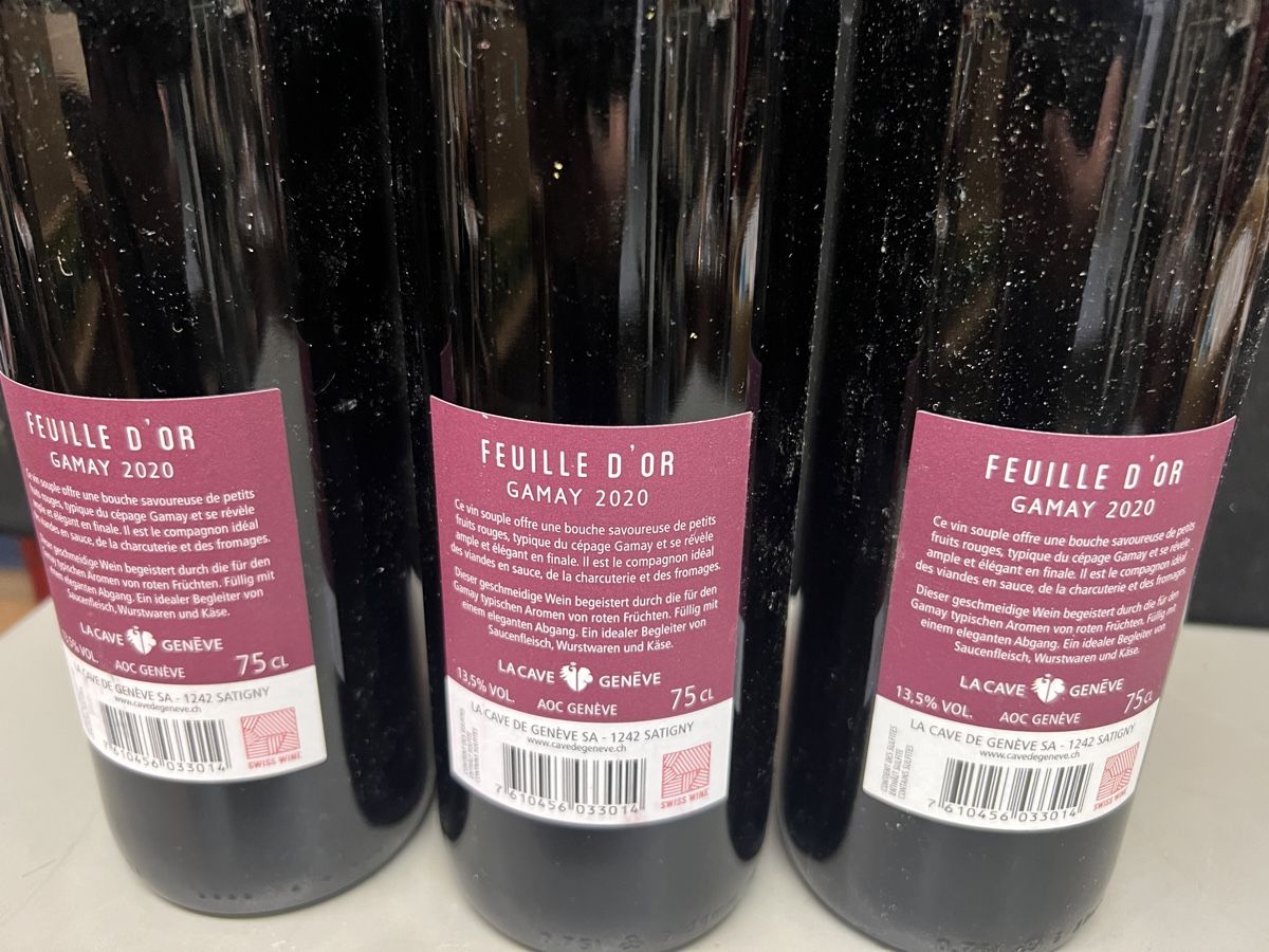 Wein: Lot de 3 LA CAVE DE GENÈVE 2020 – Neu (gemäss Beschreibung) aus Genève von Leboucheoreilles 4