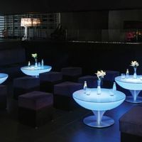 LOUNGE Leuchtisch inkl. Glasplatte Indoor
