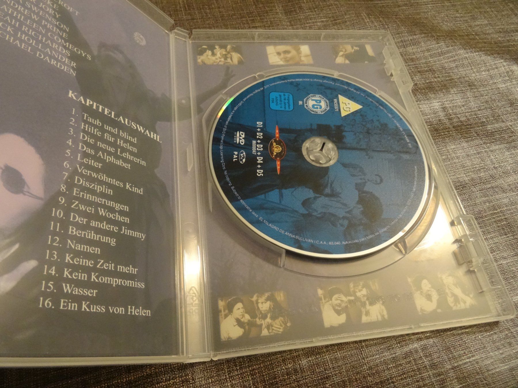 Tutti i DVDs: DVD Das Wundermädchen Licht im Dunkel – Usato da Olten venduto da Disc-Verkauf 1